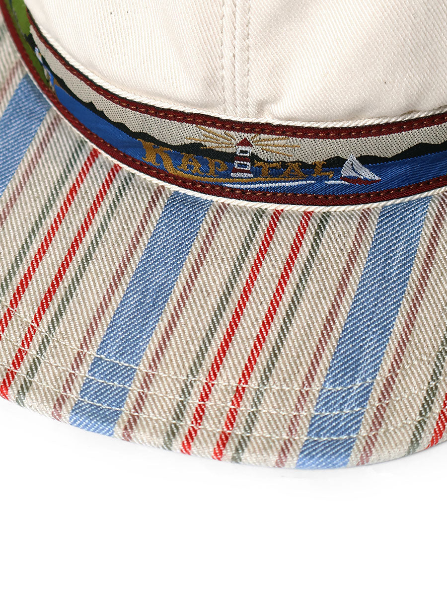 Kapital Mura Chino Brim Field Cap (Guiding Light)