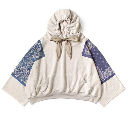 Kapital Top Fleece Bandana Devil Hoodie