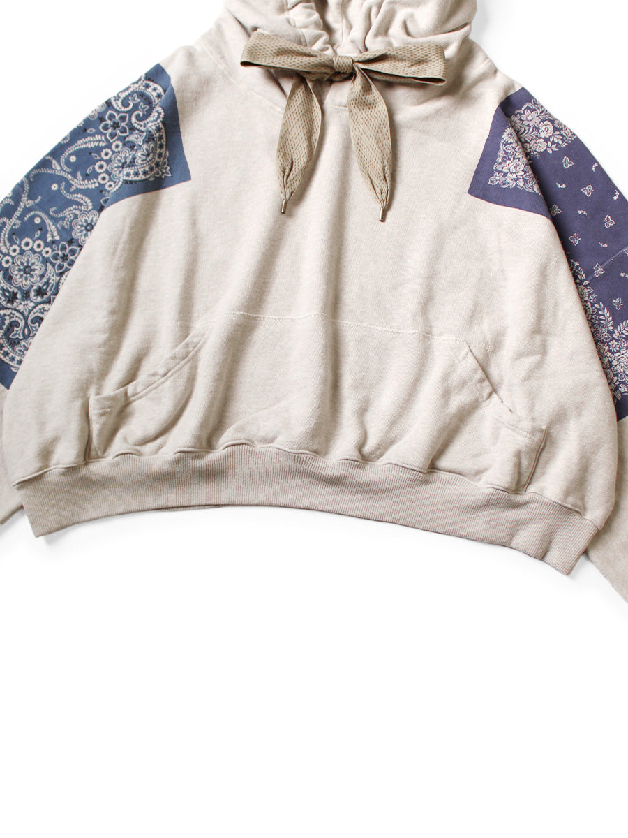 Kapital Top Fleece Bandana Devil Hoodie