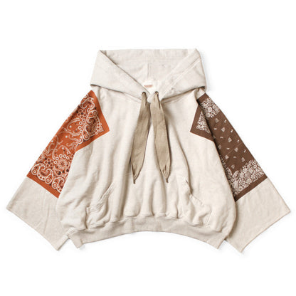 Kapital Top Fleece Bandana Devil Hoodie