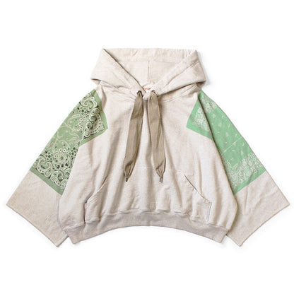 Kapital Top Fleece Bandana Devil Hoodie