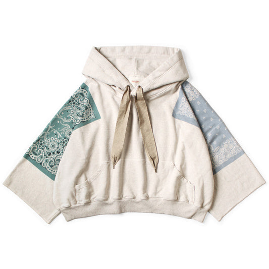 Kapital Top Fleece Bandana Devil Hoodie