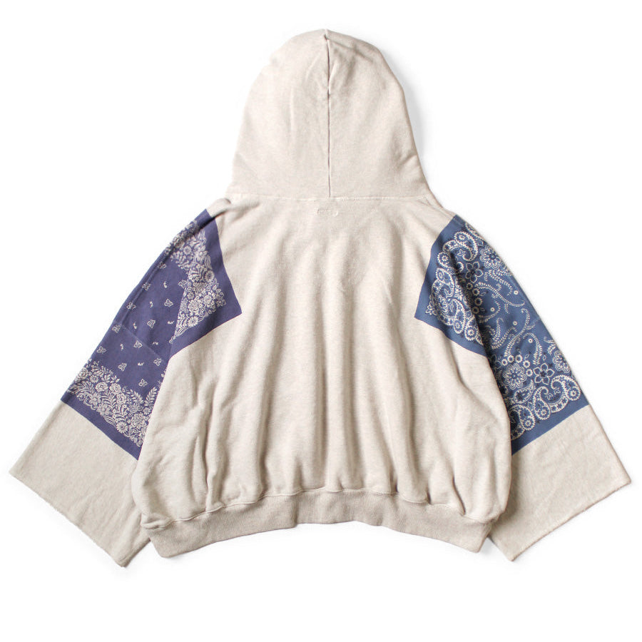 Kapital Top Fleece Bandana Devil Hoodie