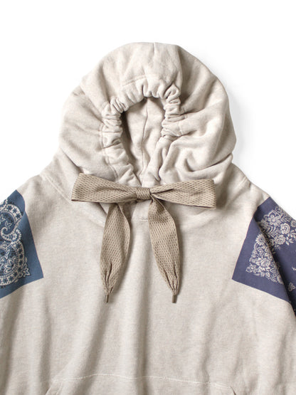Kapital Top Fleece Bandana Devil Hoodie