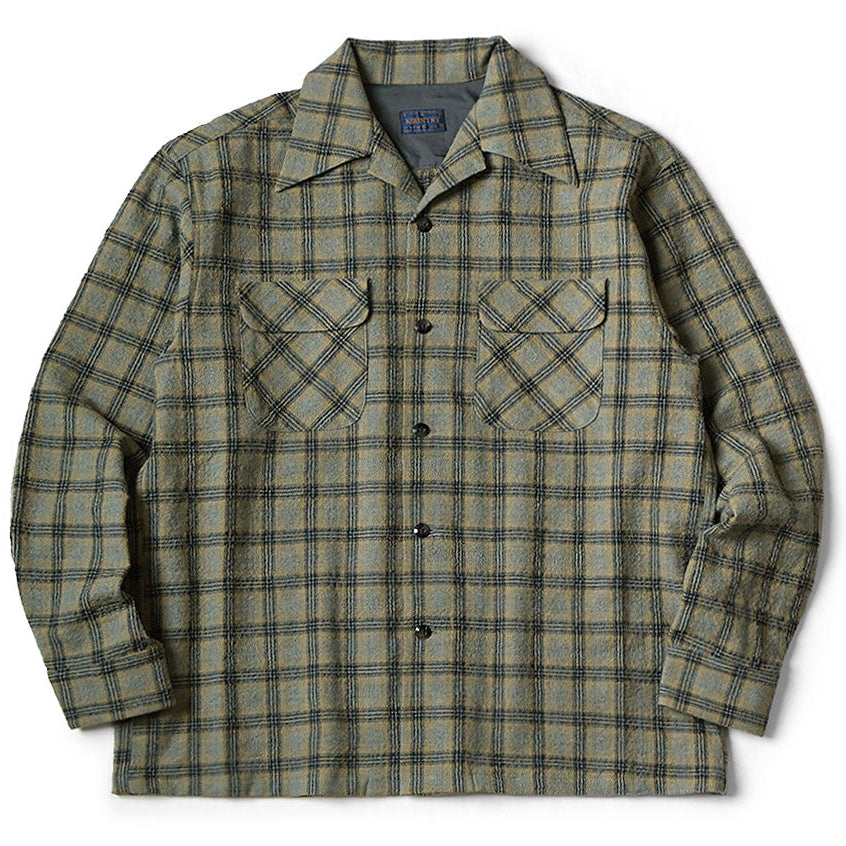 Kapital Wool Check Friend Pocket Board Shirt