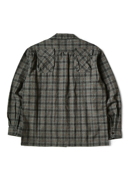 Kapital Wool Check Friend Pocket Board Shirt