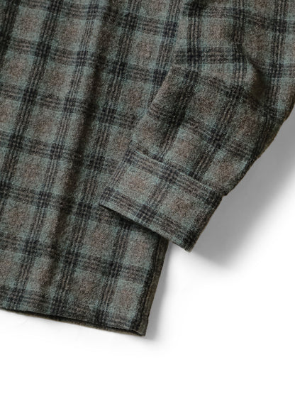 Kapital Wool Check Friend Pocket Board Shirt
