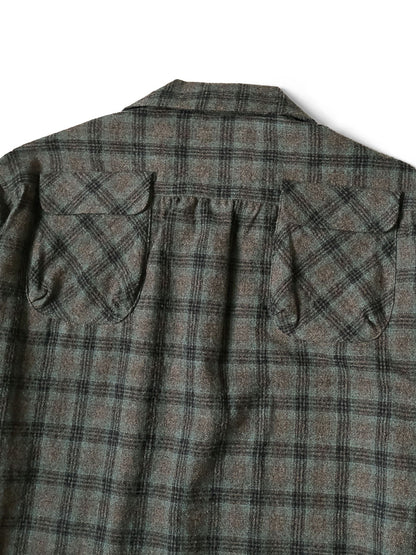 Kapital Wool Check Friend Pocket Board Shirt