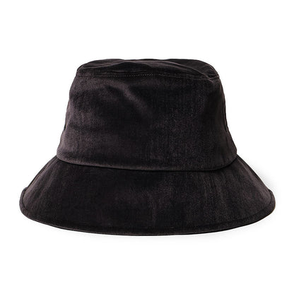 Kapital Velveteen Bucket Hat With Short Brim (Peckish Rainbowy)
