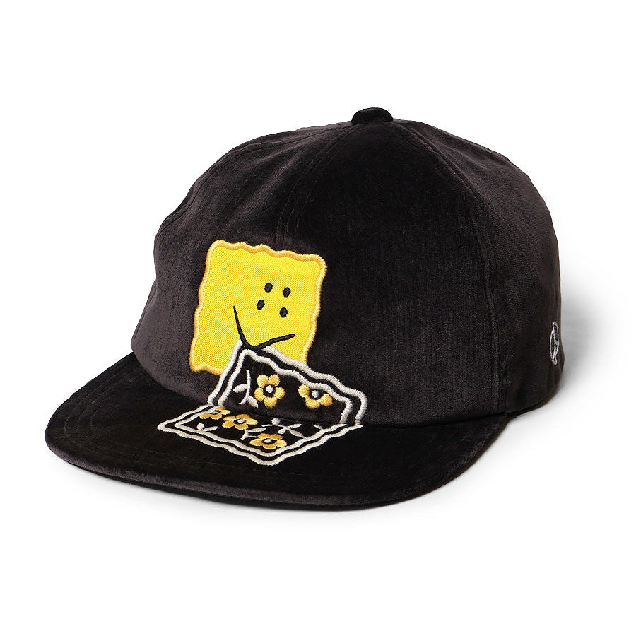 Kapital Velveteen Baseball Cap (Peckish Rainbowy Embroidery)