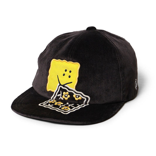 Kapital Velveteen Baseball Cap (Peckish Rainbowy Embroidery)