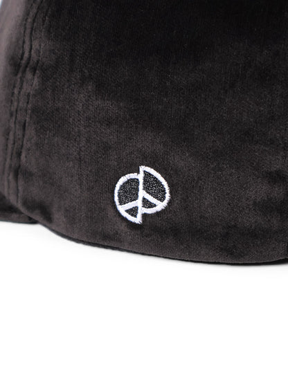 Kapital Velveteen Baseball Cap (Peckish Rainbowy Embroidery)