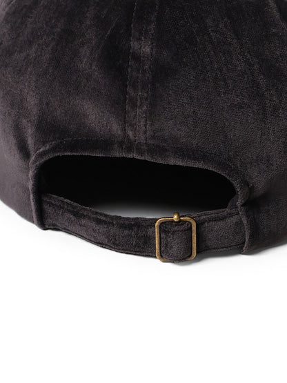 Kapital Velveteen Baseball Cap (Peckish Rainbowy Embroidery)