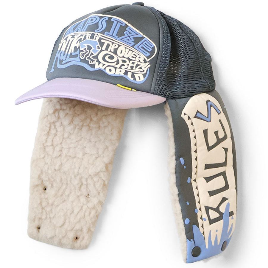 Kapital Kapsize Rule Print Lumber Trucker Cap