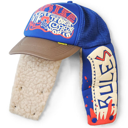 Kapital Kapsize Rule Print Lumber Trucker Cap