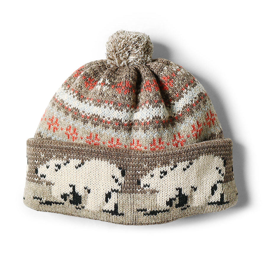 Kapital 5G Wool Polar Bear Knit Cap