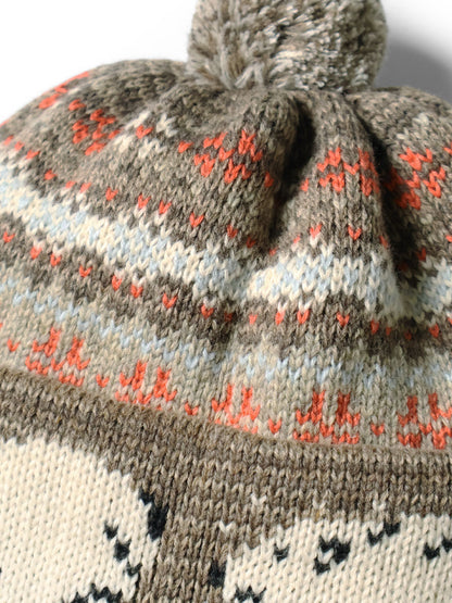 Kapital 5G Wool Polar Bear Knit Cap