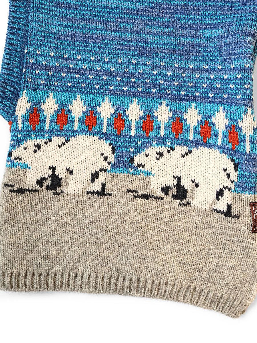 Kapital 5G Wool Polar Bear Balaclava