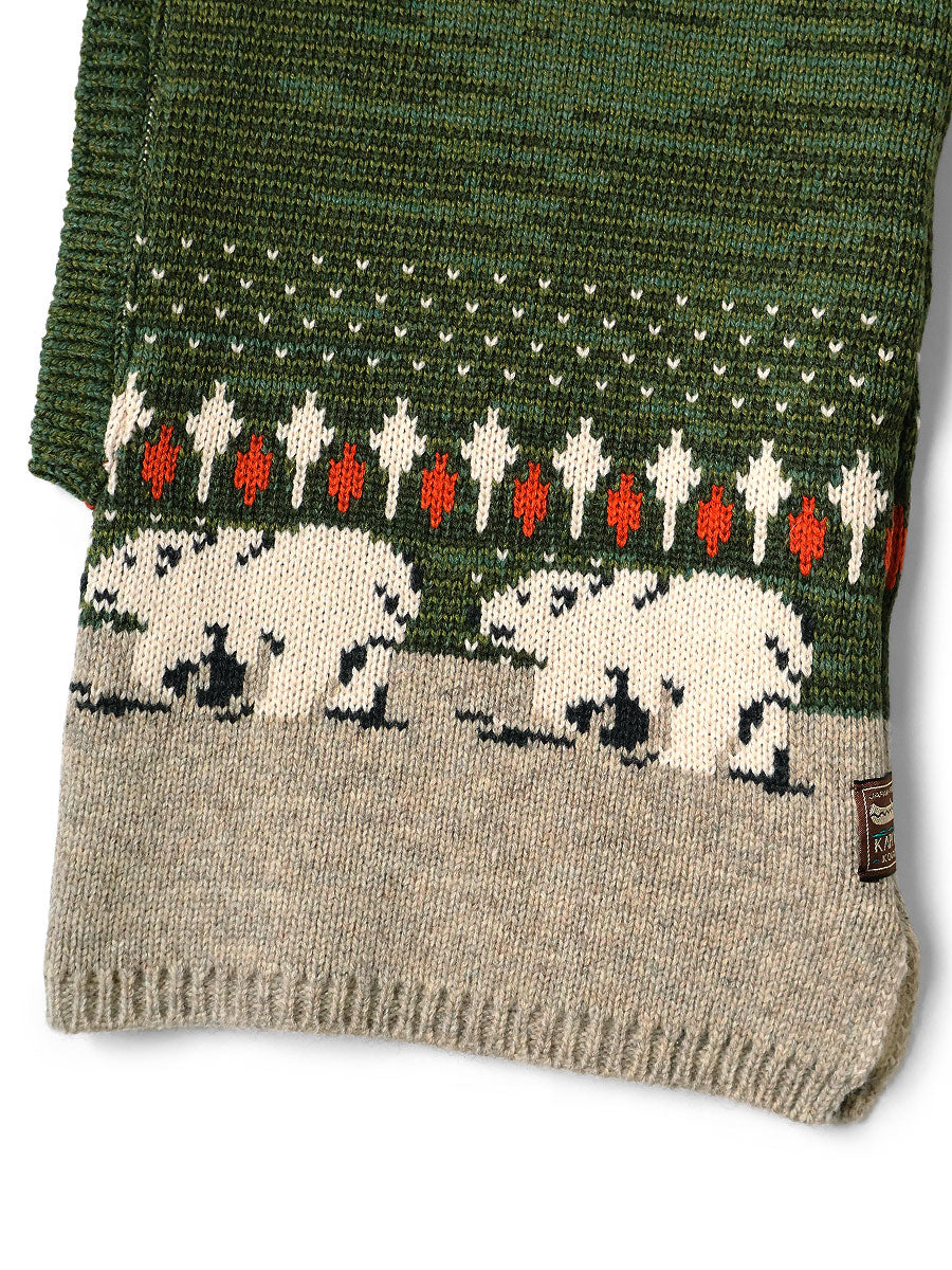 Kapital 5G Wool Polar Bear Balaclava