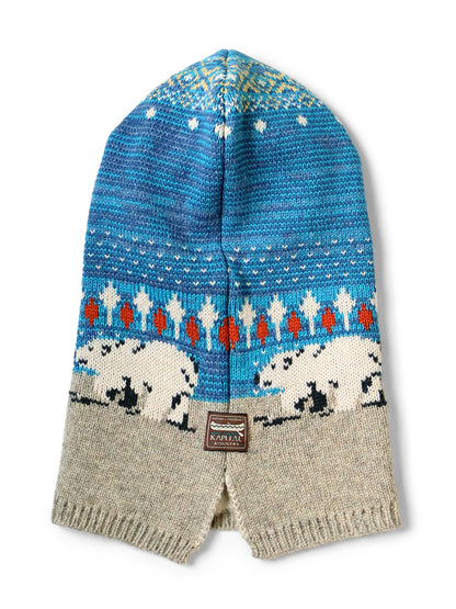 Kapital 5G Wool Polar Bear Balaclava