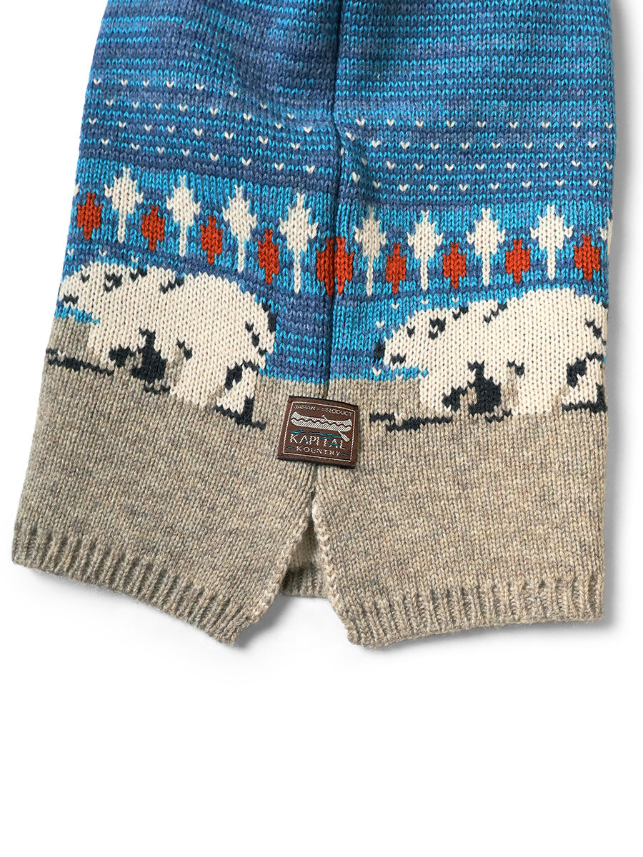 Kapital 5G Wool Polar Bear Balaclava