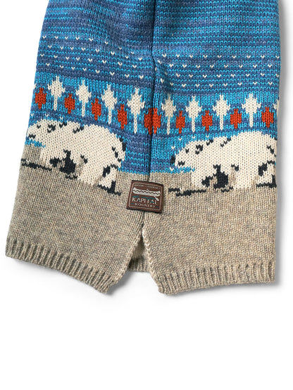 Kapital 5G Wool Polar Bear Balaclava