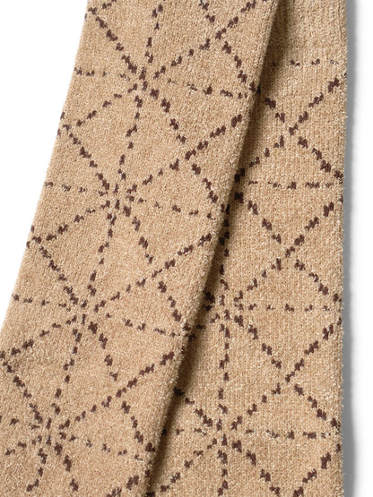 Kapital 84 Strands Of Mohair Yarn Sashiko Knee Socks