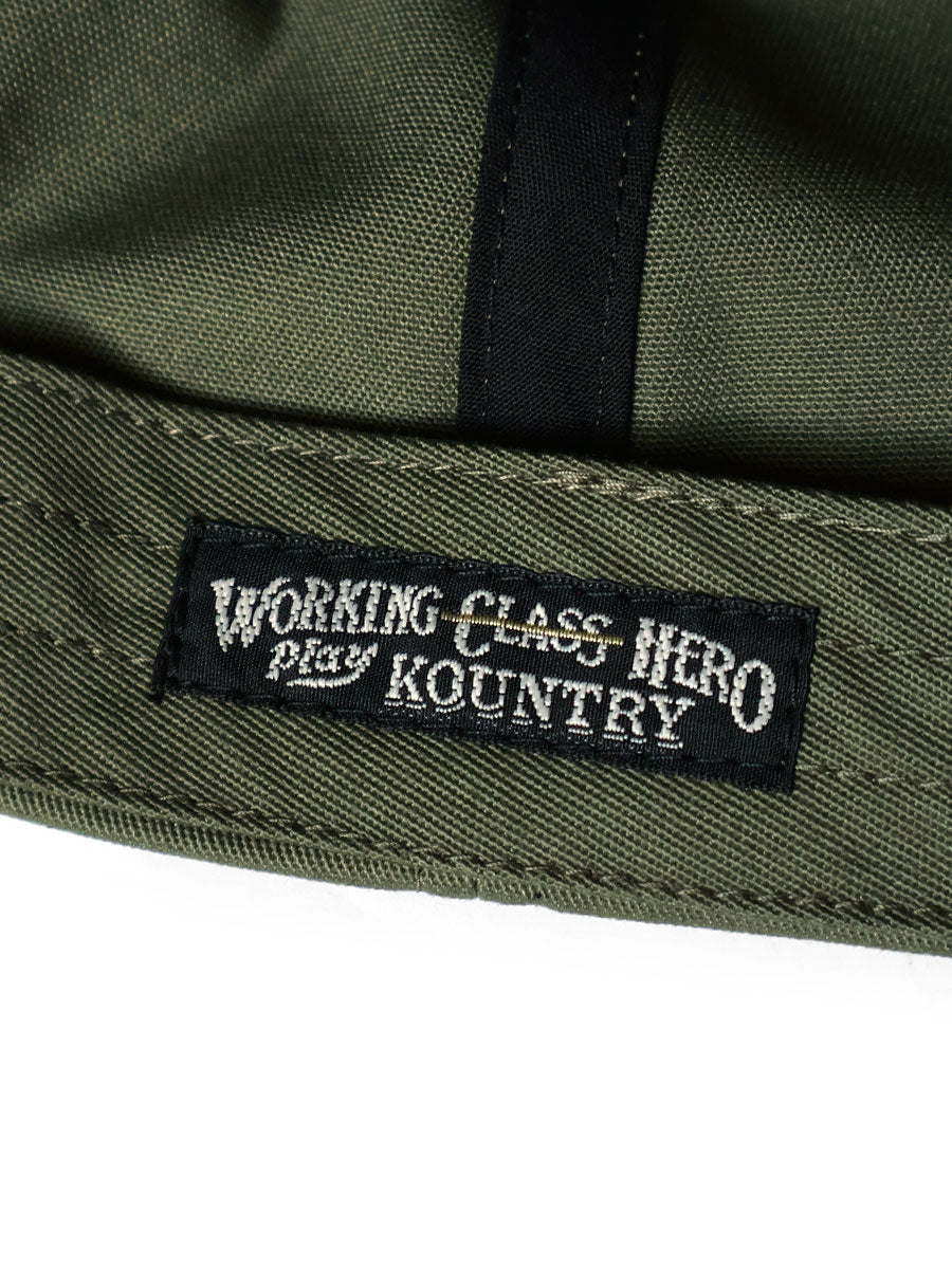 Kapital Chino Baseball Cap (Peckish Rainbowy Embroidery)