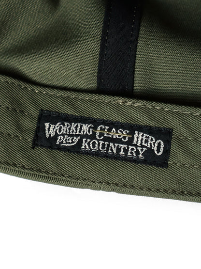 Kapital Chino Baseball Cap (Peckish Rainbowy Embroidery)