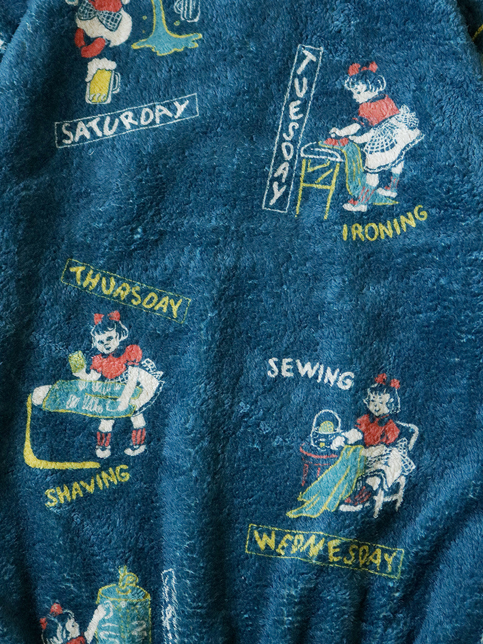 Kapital Kountry Calendar Pattern Snap Fleece