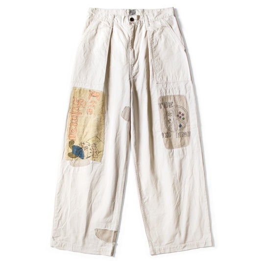 Kapital Mura Twill Fatigue Baggy Pants (Rush Week Remake)