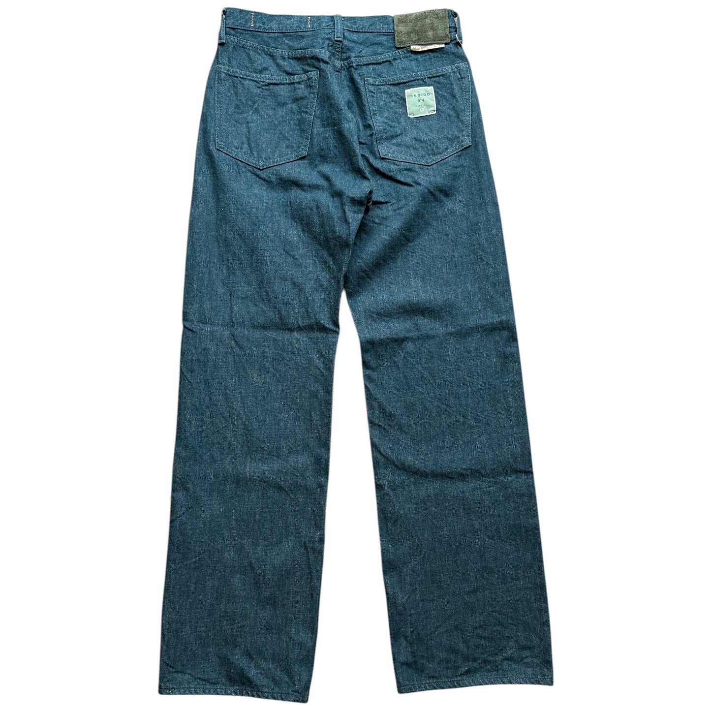 Kapital No. 4 Plant Dyed Denim 5P Wide Leg Selvedge Monkey TH
