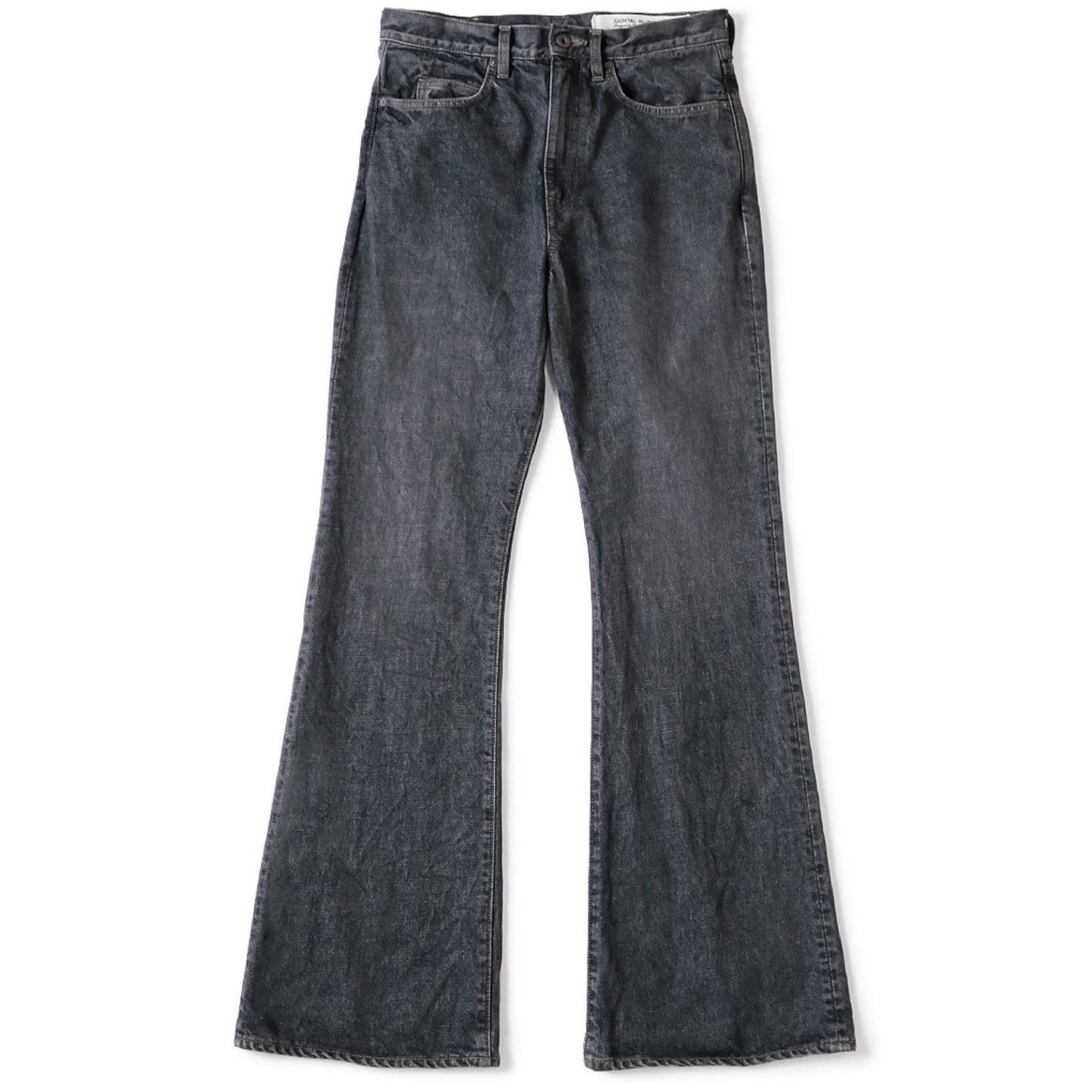 Kapital 14oz Black Denim 5P Okabellbo