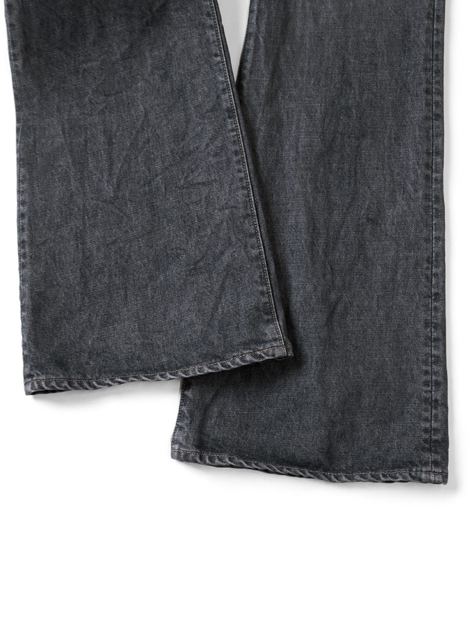 Kapital 14oz Black Denim 5P Okabellbo