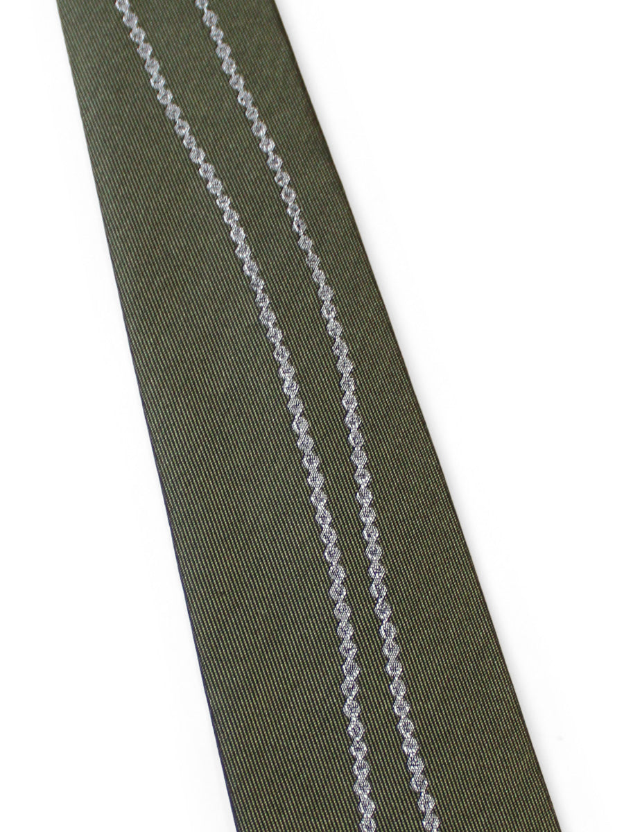 Kapital Silk Twill Dog-Tag Neck Tie