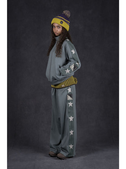 Kapital Smooth Jersey Stuntman Baggy Track Pants