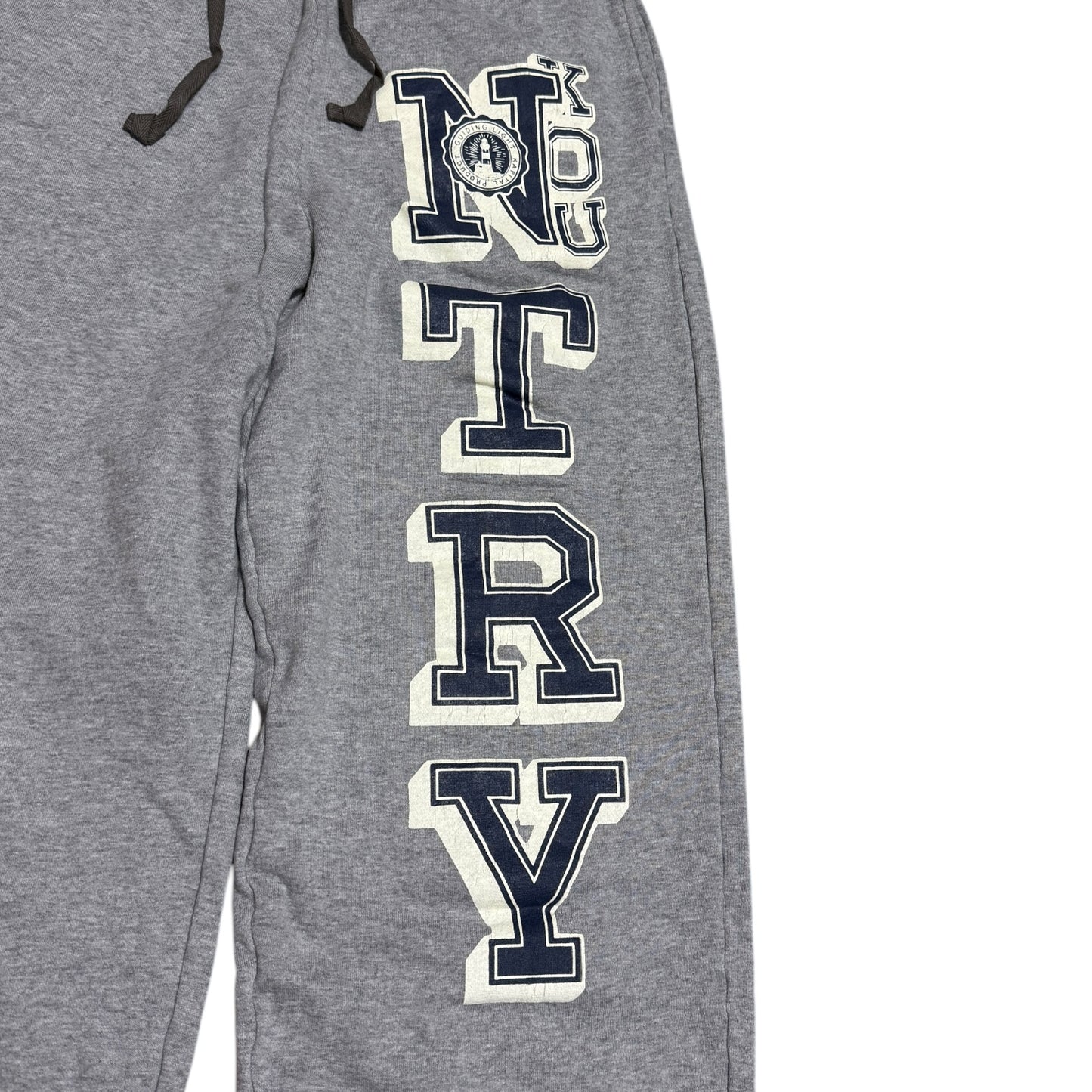 Kapital Wide Leg Fleece Sweatpants (N.TRY Print)