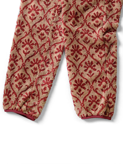 Kapital Yosemite Arabesque Pattern Fleece Easy Pants