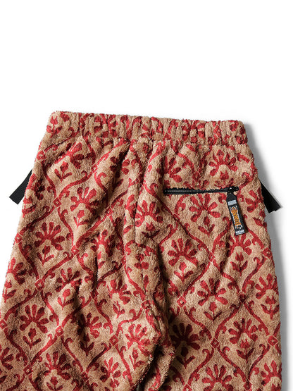 Kapital Yosemite Arabesque Pattern Fleece Easy Pants