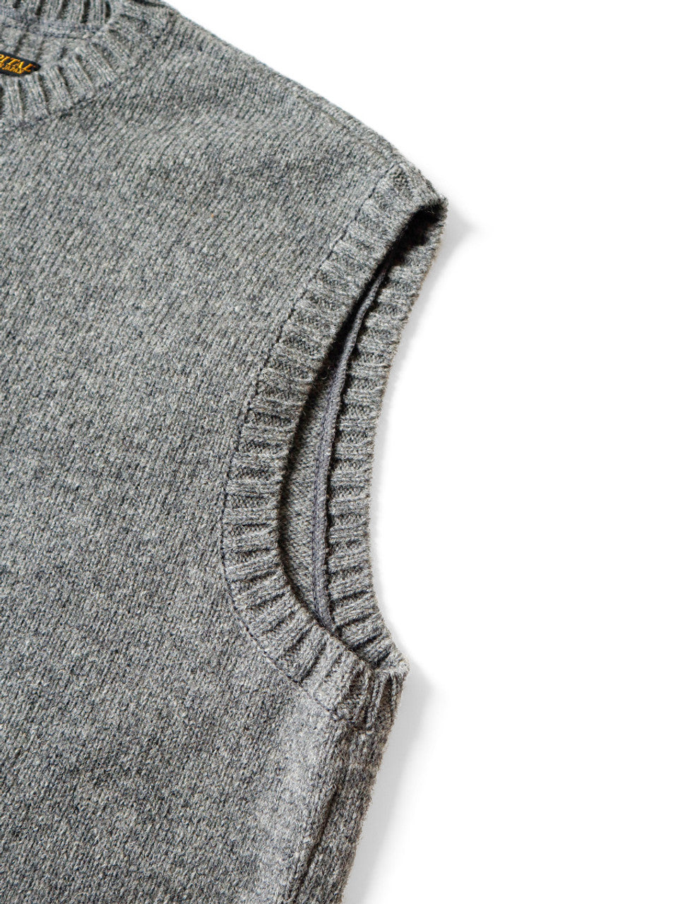 Kapital 5G Wool Bone Sweater Vest