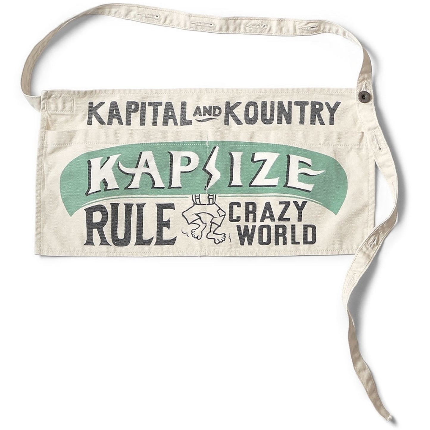 Kapital Canvas Short Apron (Kapsize Rule)