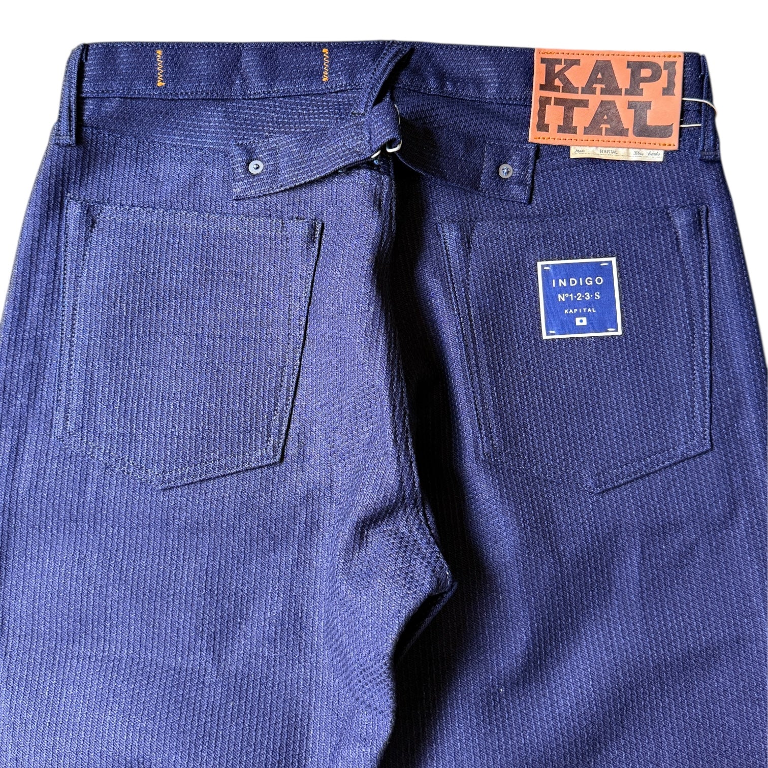 Kapital Century Denim 5P Monkey Cisco No. 1+2+3+S (Triple Indigo