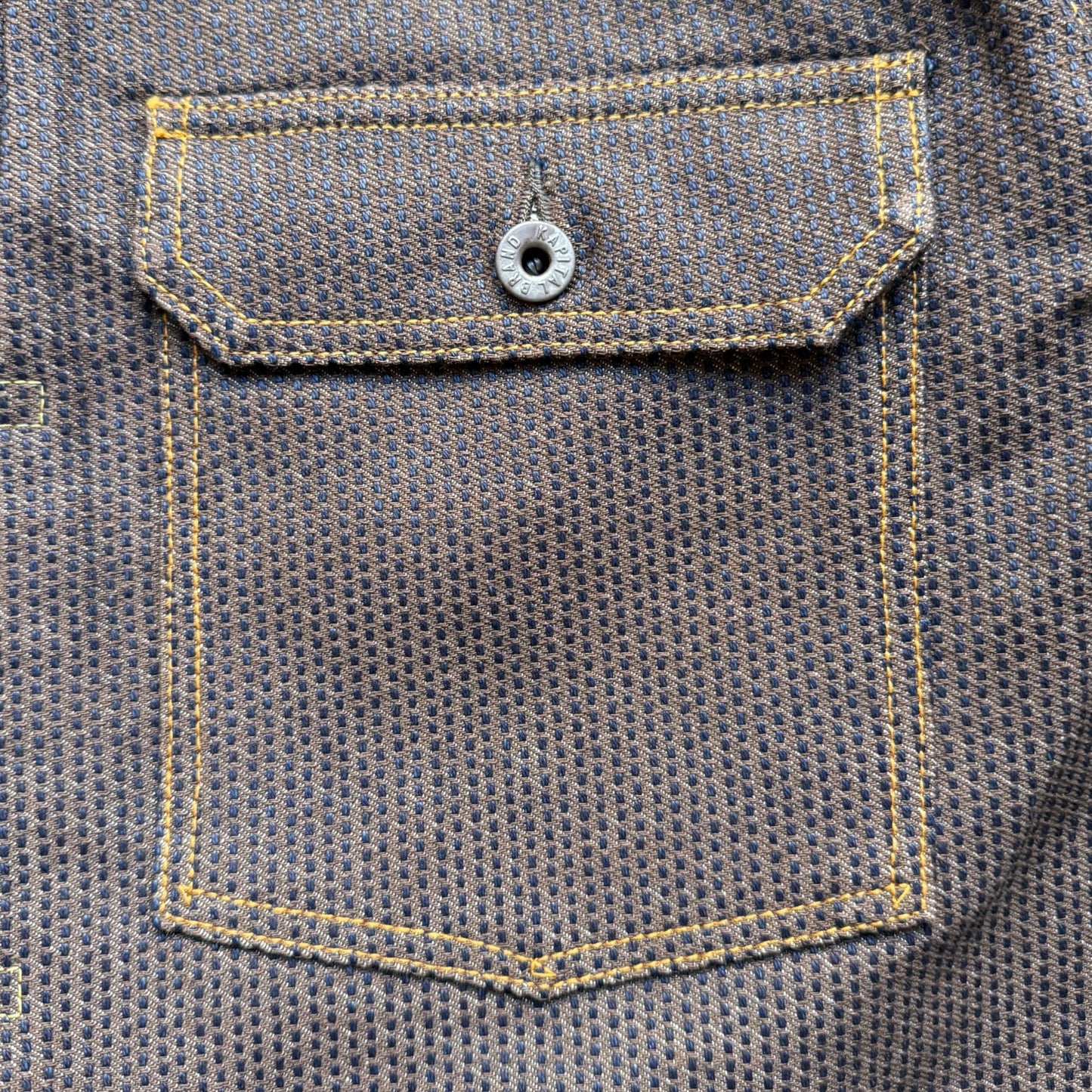 Kapital Century Denim No. 5+S Type 1 Jacket (Kakishibu)