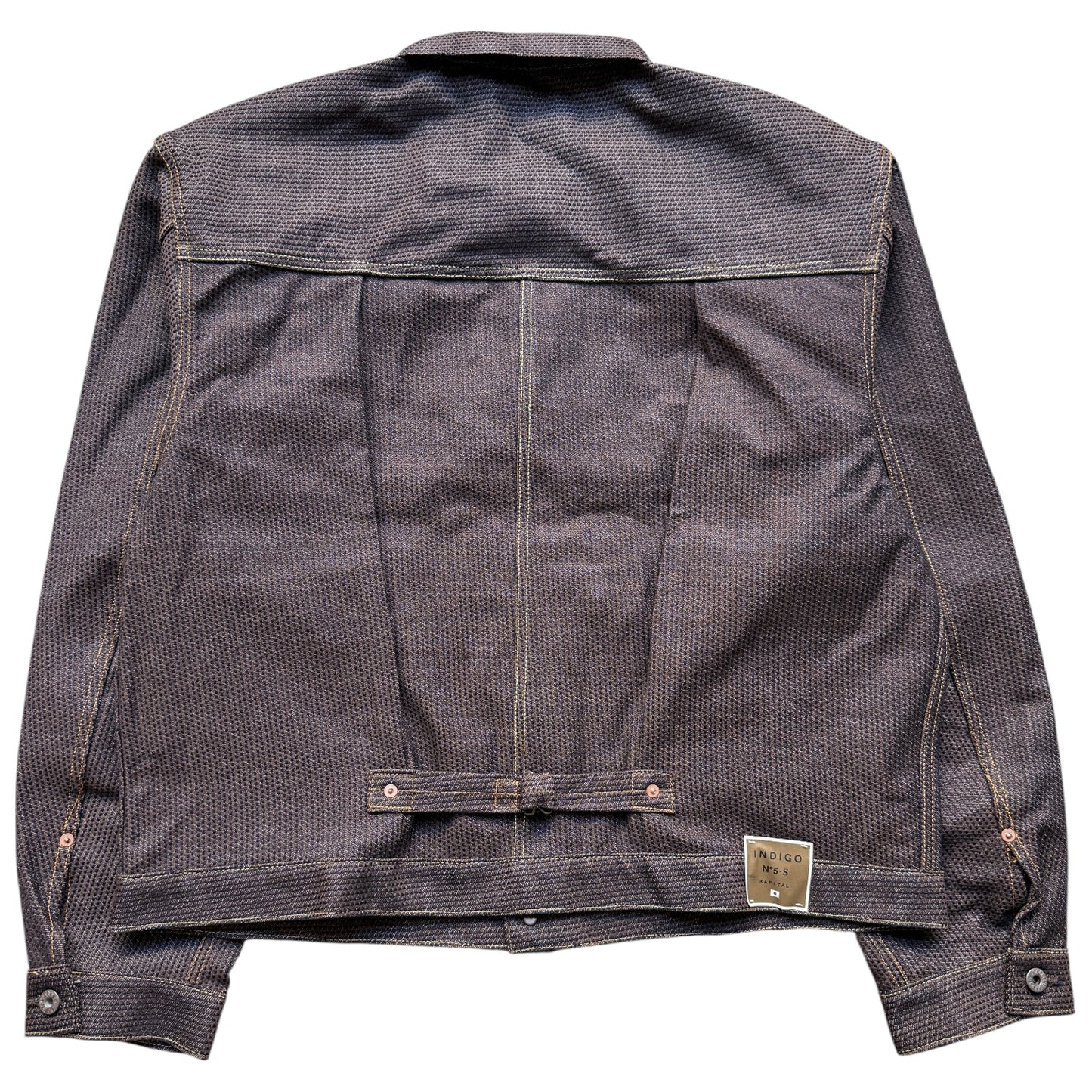 Kapital Century Denim No. 5+S Type 1 Jacket (Kakishibu)