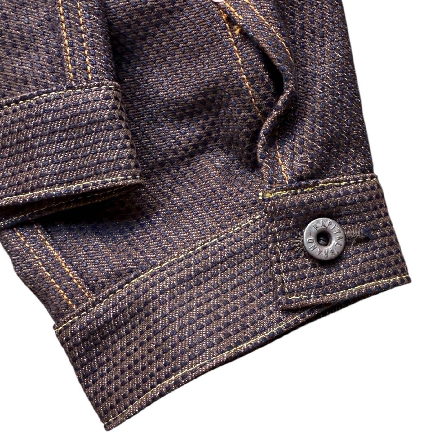 Kapital Century Denim No. 5+S Type 1 Jacket (Kakishibu)