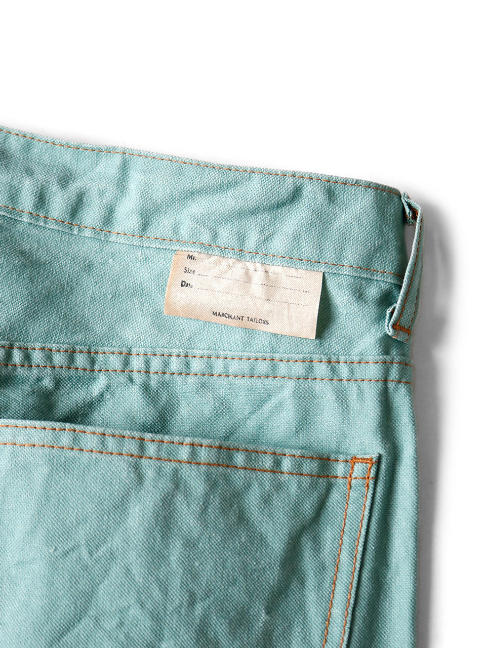 Kapital Cotton Linen Canvas 5P Rat Flare Pants