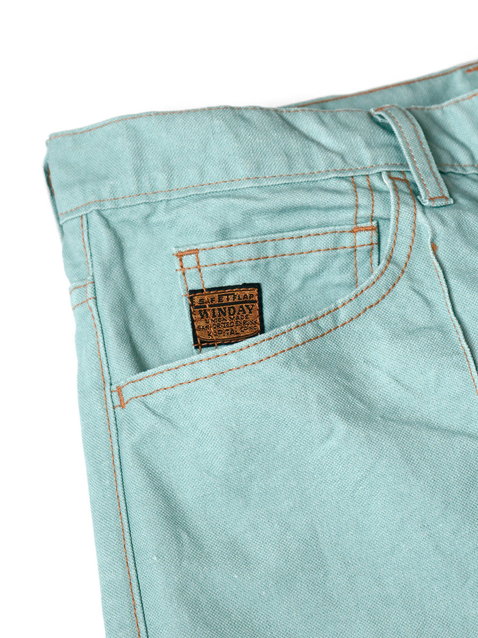 Kapital Cotton Linen Canvas 5P Rat Flare Pants