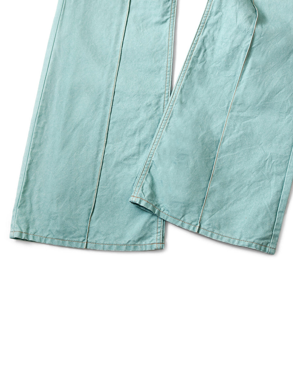 Kapital Cotton Linen Canvas 5P Rat Flare Pants