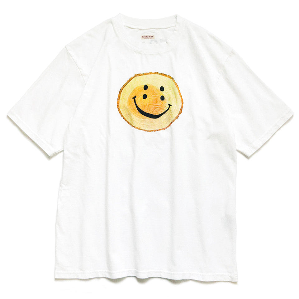 Kapital Crewneck T-Shirt (Rainbowy Stump Print)