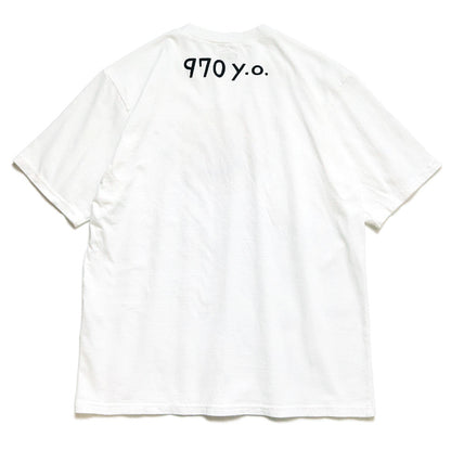 Kapital Crewneck T-Shirt (Rainbowy Stump Print)